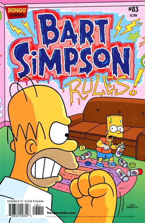 bart simpson comics